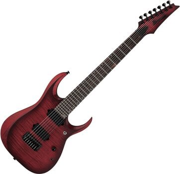 7-string Electric Guitar Ibanez RGD721FA-WUF Stained Wine Red Burst Flat 7-string Electric Guitar - 1
