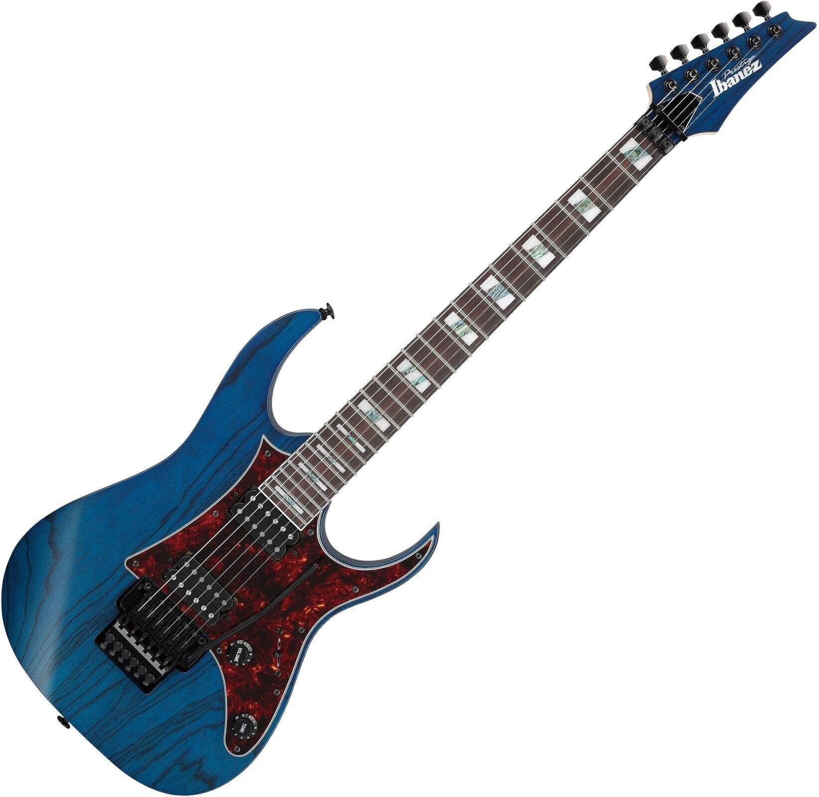 Električna gitara Ibanez RG653DX-TDF Transparent Deep Blue Flat Električna gitara
