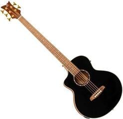 Akustična bas kitara Ortega D8CE-5-L Black Akustična bas kitara