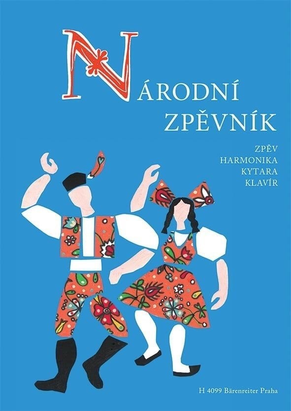 Literatura wokalna Bärenreiter Národní zpěvník Nuty