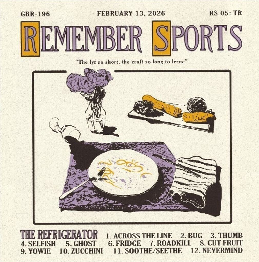 Disc de vinil Remember Sports - The Refrigerator (Beige Coloured) (LP)