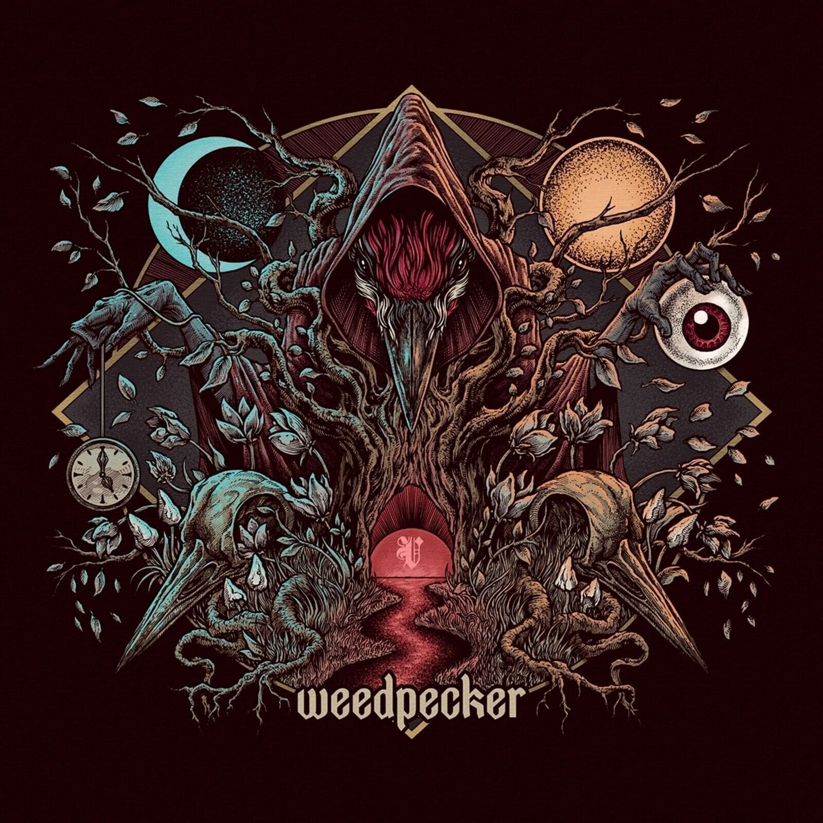 LP ploča Weedpecker - V (Limited Edition) (Baby Blue/Red Coloured) (LP)