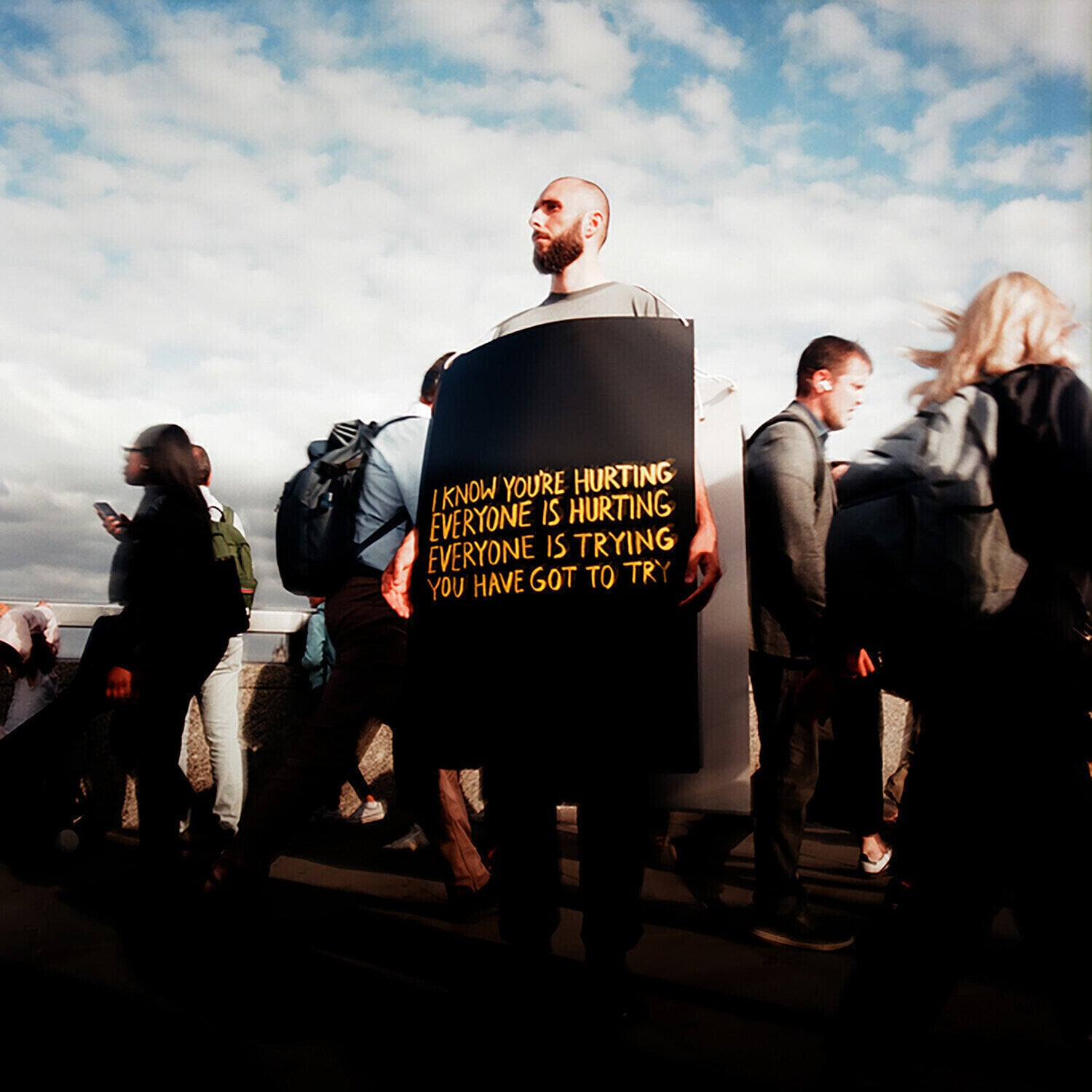 LP ploča Joshua Idehen - I Know You’re Hurting, Everyone Is Hurting, Everyone Is Trying, You Have Got To Try (Yellow Coloured) (LP)