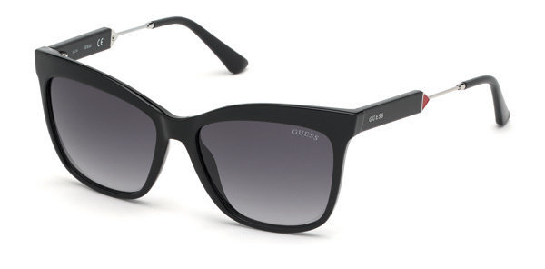Életmód szemüveg Guess GU7620 01B 55 Shiny Black /Gradient Smoke M Életmód szemüveg