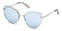 Életmód szemüveg Guess GU7617 10X 59 Shiny Light Nickeltin/Blu Mirror