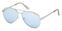 Lifestyle cлънчеви очила Guess GU7616 10X 58 Shiny Light Nickeltin/Blu Mirror