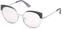 Lifestyle brýle Guess GM0796 10Z 53 Shiny Light Nickeltin/Gradient