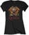 T-shirt Queen Classic Crest Black S Femme T-shirt