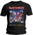 Iron Maiden Legacy of the Beast Black L Koszulka