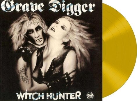 Disco de vinilo Grave Digger - Witch Hunter (Limited Edition) (Gold Coloured) (LP) - 1
