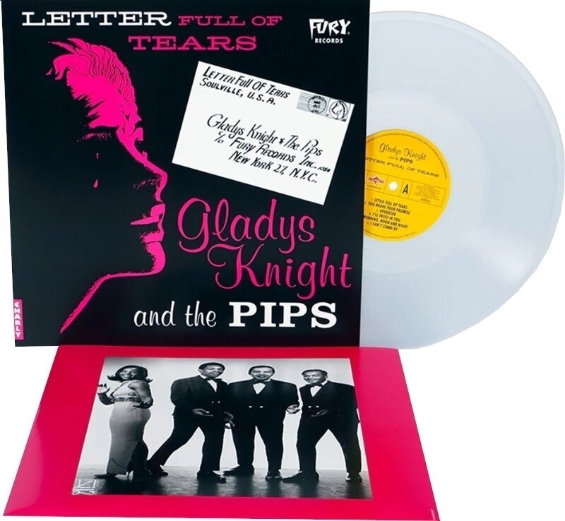 Disc de vinil Gladys Knight & The Pips - Letter Full Of Tears (Reissue) (Crystlal Clear Coloured) (LP)