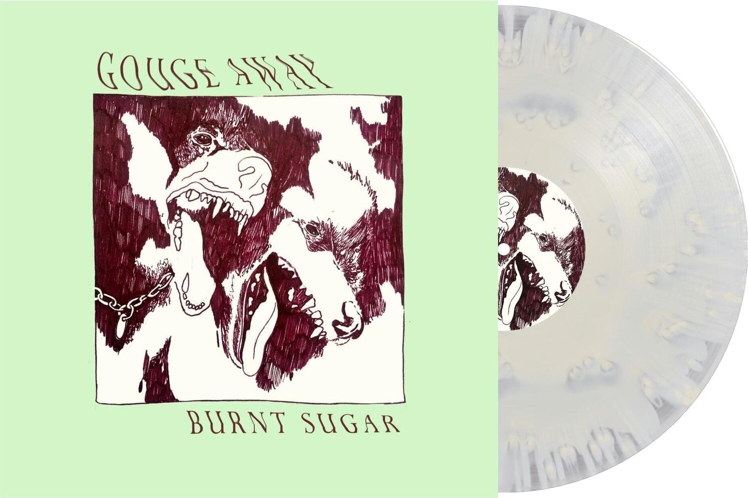 LP ploča Gouge Away - Burnt Sugar (Cloudy Bone & Clear Coloured) (LP)