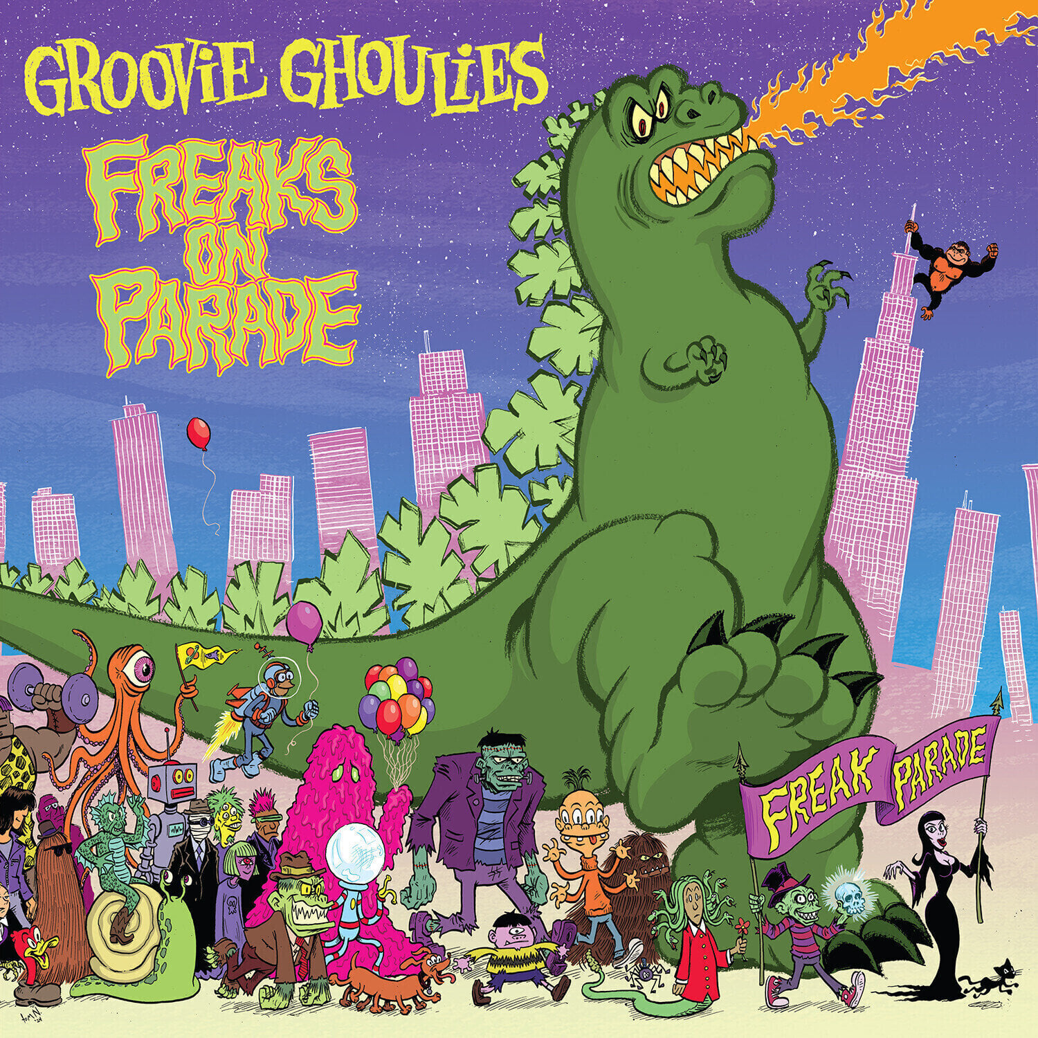 LP ploča Groovie Ghoulies - Freaks On Parade (Reissue) (LP)