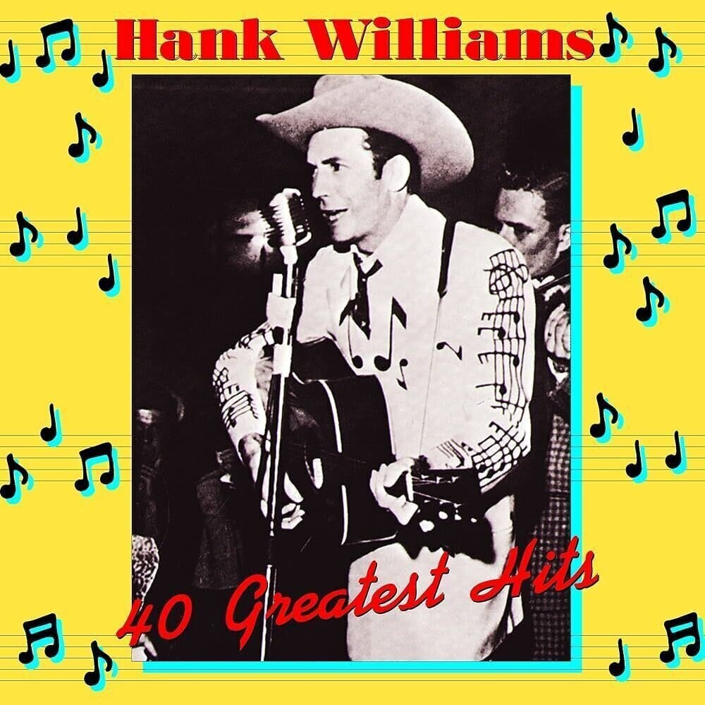 LP ploča Hank Williams - 40 Greatest Hits (Reissue) (180 g) (2 LP)