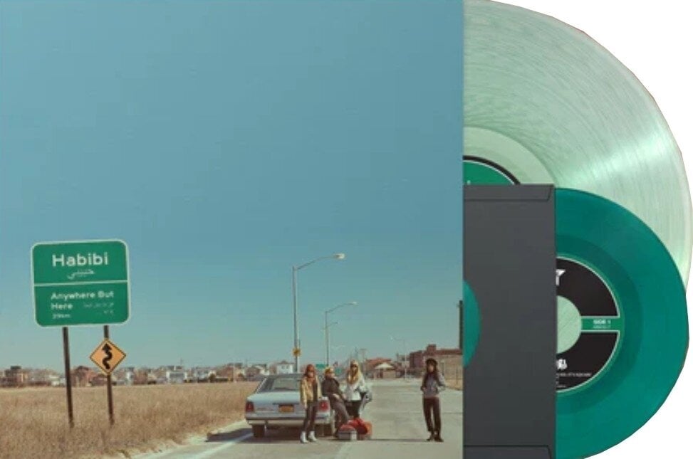 LP ploča Habibi - Anywhere But Here (Reissue) (Clear Coke Bottle/Emerald Green Coloured) (LP + 7" Vinyl)