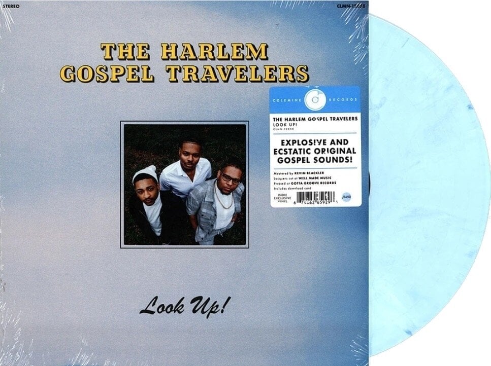 LP ploča The Harlem Gospel Travelers - Look Up! (Limited Edition) (Blue Powder Coloured) (LP)