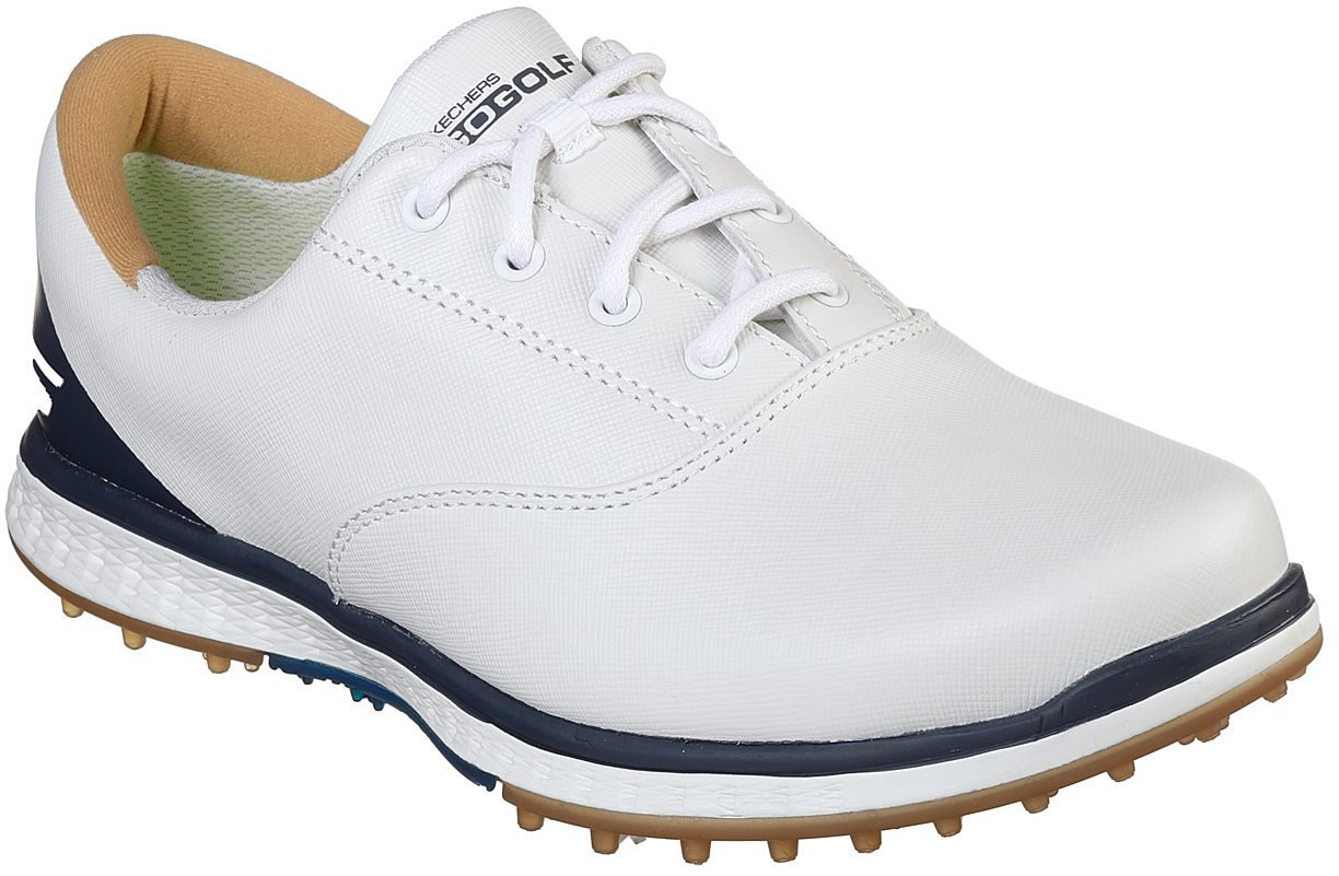 Calzado de golf de mujer Skechers GO GOLF Elite V.2 Adjust White-Navy 36,5