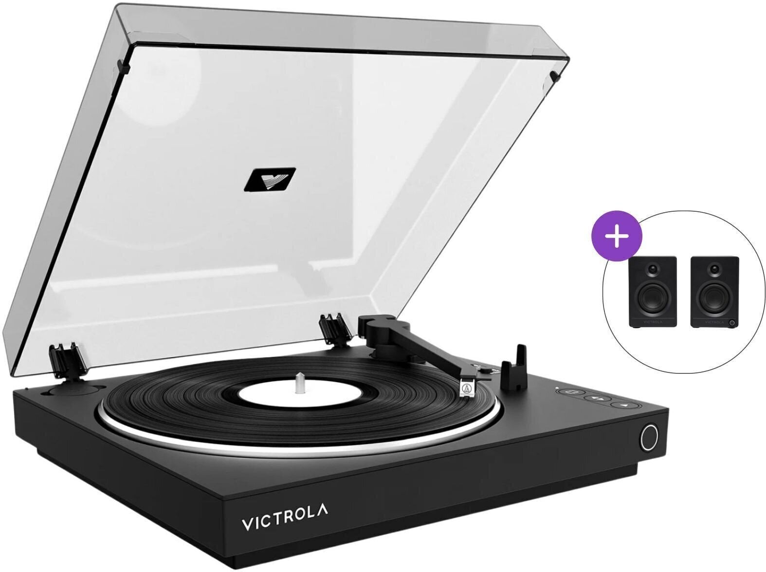 Casetofon Victrola VPT-800 Automatic SET Black Casetofon