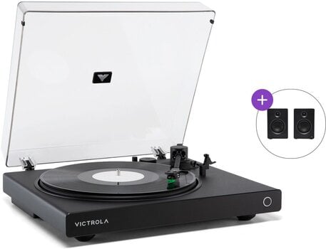 Casetofon Victrola VPT-1520 Wave SET Black Casetofon - 1