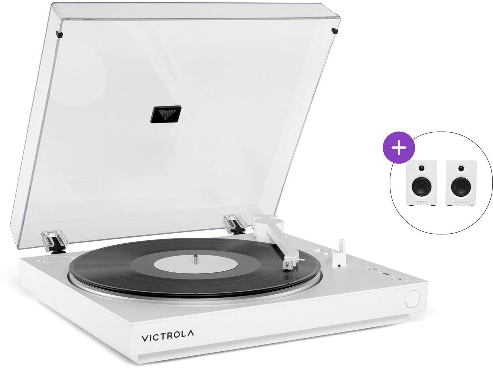 Casetofon Victrola VPT-800 SET White Casetofon