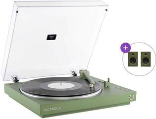 Casetofon Victrola VPT-800 SET Verde Casetofon