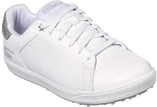 Skechers GO GOLF Drive Női Golf Cipők White/Silver 37 Skechers GO GOLF Drive Női Golf Cipők White/Silver 37