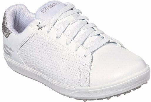 Chaussures de golf pour femmes Skechers GO GOLF Drive Blanc-Argent 37 - 1