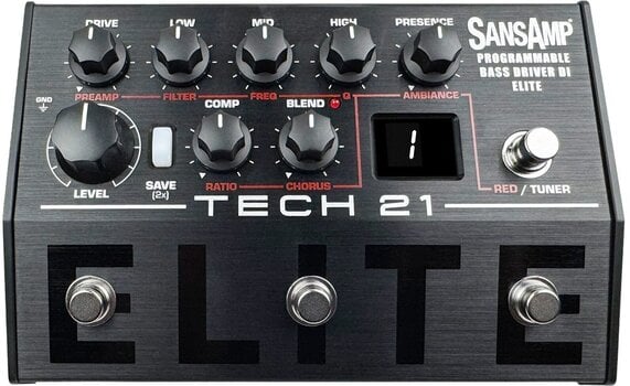 Προενισχυτής Μπάσο Κιθάρας Tech 21 SansAmp Bass Driver Programmable ELITE Προενισχυτής Μπάσο Κιθάρας - 1