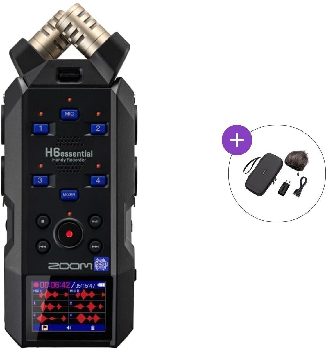 Registratore portatile Zoom H6essential SET Registratore portatile