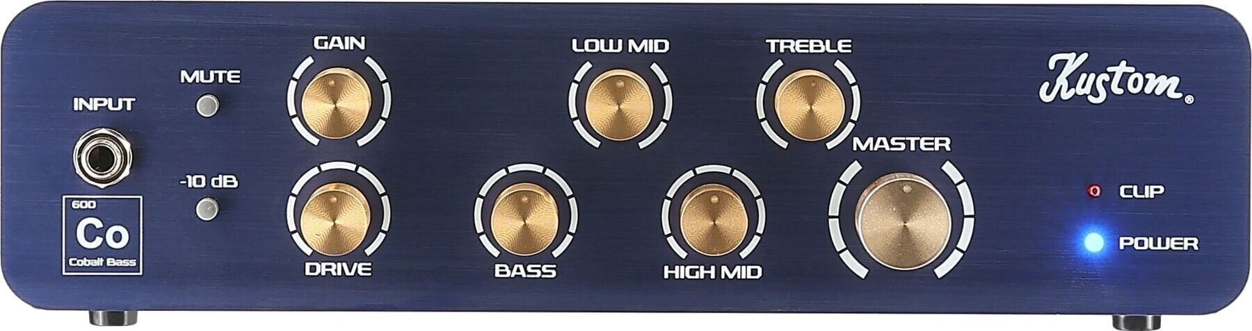 Amplificateur basse à transistors Kustom Cobalt 600 Amplificateur basse à transistors
