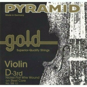 Struny do skrzypiec Pyramid 108101 Strings Gold - 1