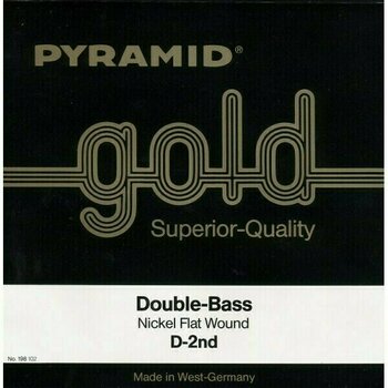 Cuerdas de contrabajo Pyramid 198100 Strings Nickel - 1