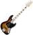Električna bas kitara Fender Geddy Lee Jazz Bass MN 3-Tone Sunburst