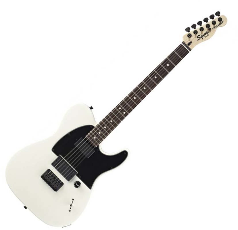 Electric guitar Fender Squier Jim Root Telecaster RW Flat White