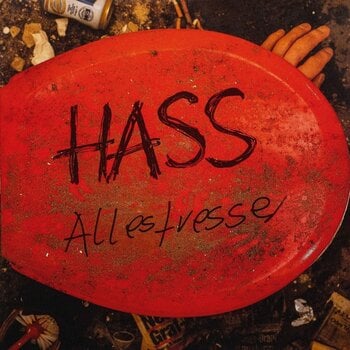 Грамофонна плоча Hass - Allesfresser (Limited Edition) (Red Clear / Black Marbled Coloured) (LP) - 1