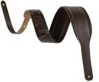 Levy's Amped Leather Dark Brown Correa de guitarra