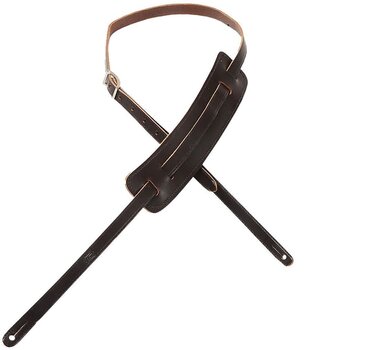 Guitar strap Levy's Holly Deluxe Dark Brown Guitar strap - 1