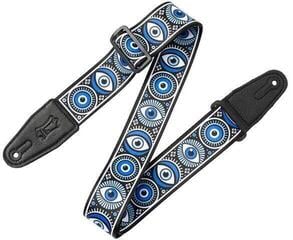 Textile guitar strap Levy's Clairvoyant Evil Eye Textile guitar strap