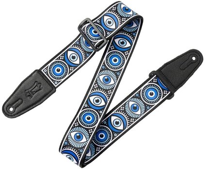 Textile guitar strap Levy's Clairvoyant Evil Eye Textile guitar strap - 1