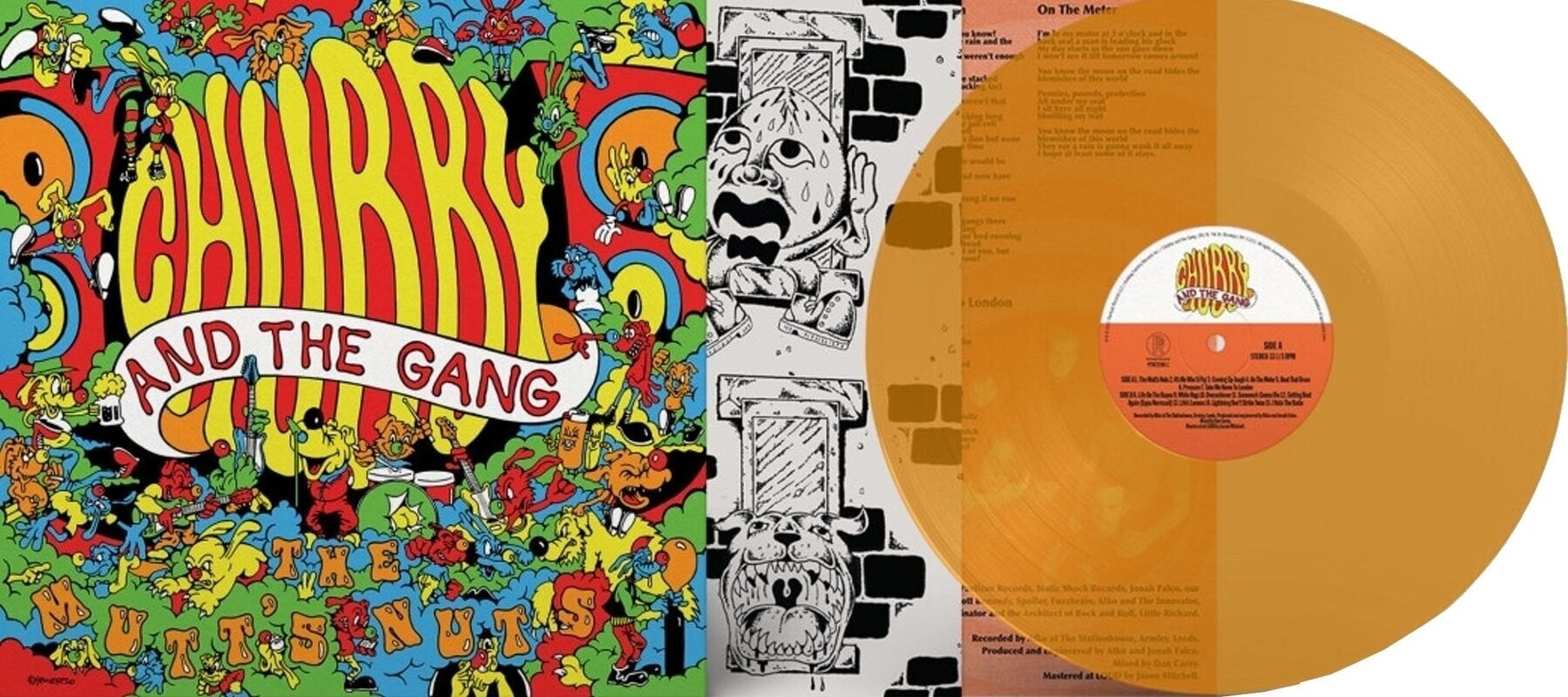 LP plošča Chubby & The Gang - The Mutt's Nuts (Limited Edition) (Orange Translucent Coloured) (LP)