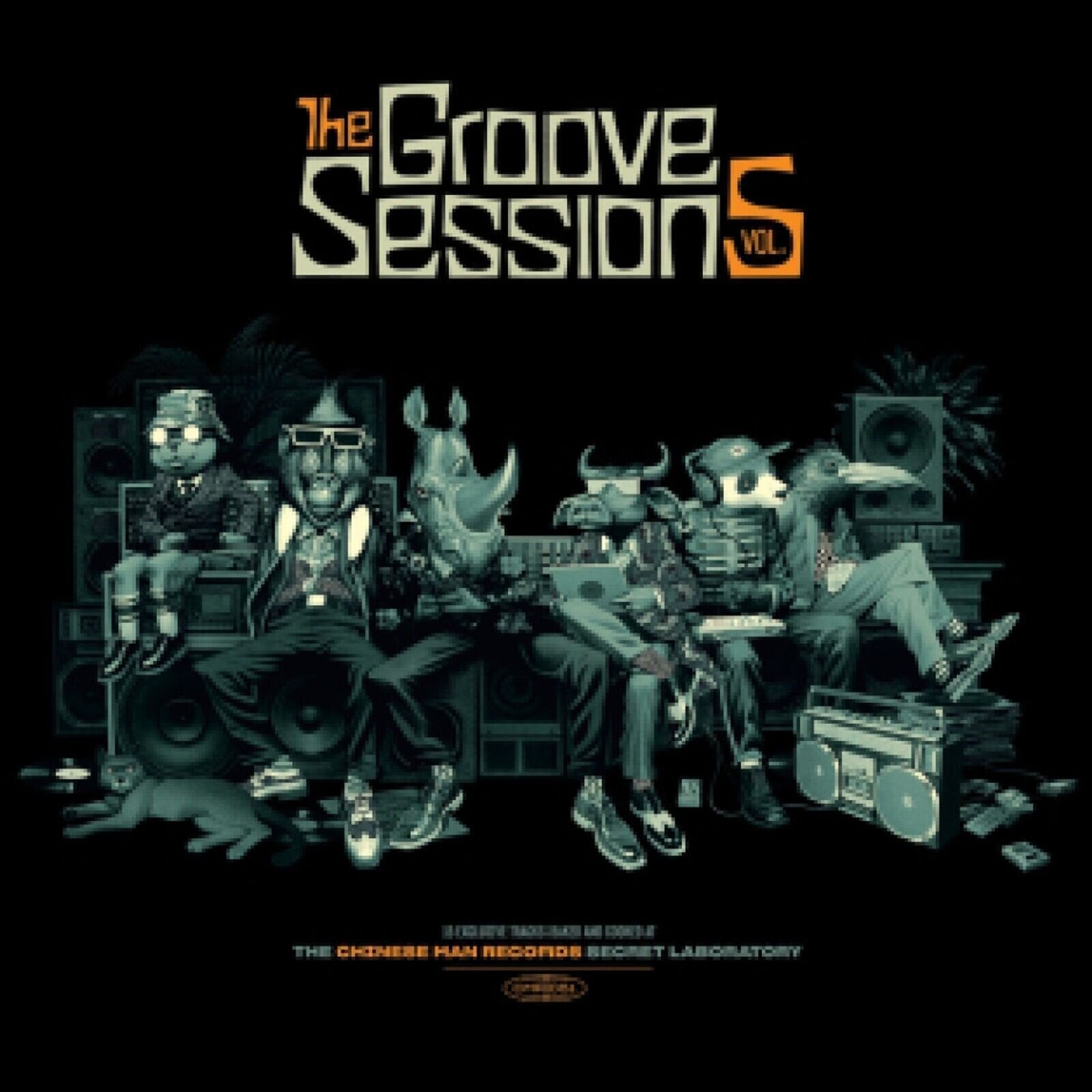 LP ploča Chinese Man /Scratch Bandits Crew/Baja Frequencia - The Groove Sessions Vol. 5 (2 LP)