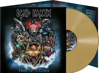 LP ploča Iced Earth - Tribute To The Gods (Limited Edition) (Gold Coloured) (LP)