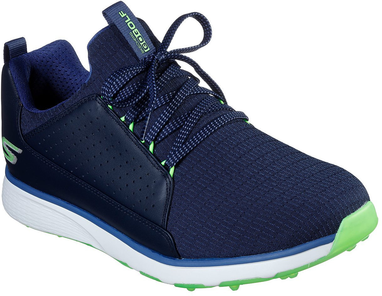 Pantofi de golf pentru bărbați Skechers GO GOLF Mojo Elite Navy/Lămâie verde 43,5