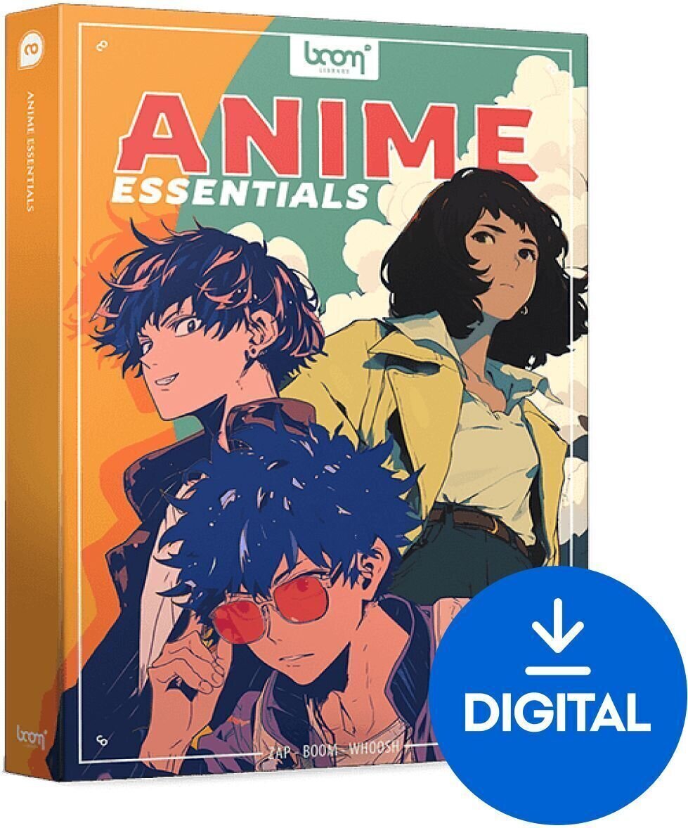 Sampling/ljudbibliotek BOOM Library Anime Essentials (Digital produkt)