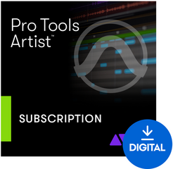 DAW Recording Software AVID Pro Tools Artist 1yr Subscription (Digital product)