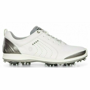 Calçado de golfe para mulher Ecco Biom G2 2.0 White/Buffed Silver 38 - 1