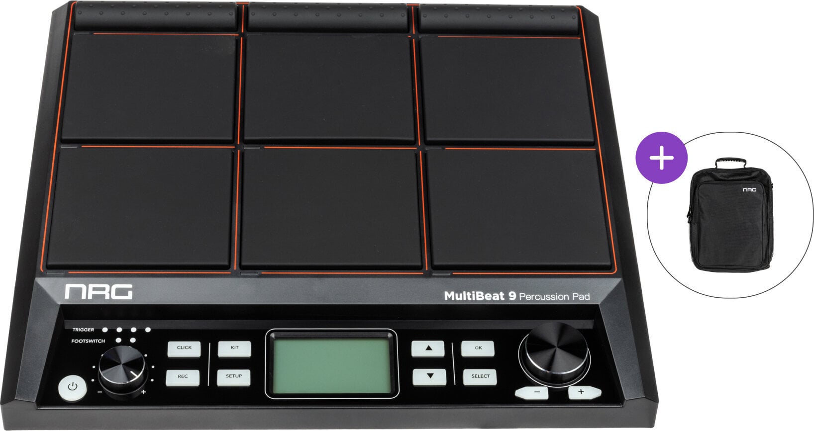 E-Drum Pad NRG MultiBeat 9 Basic SET E-Drum Pad