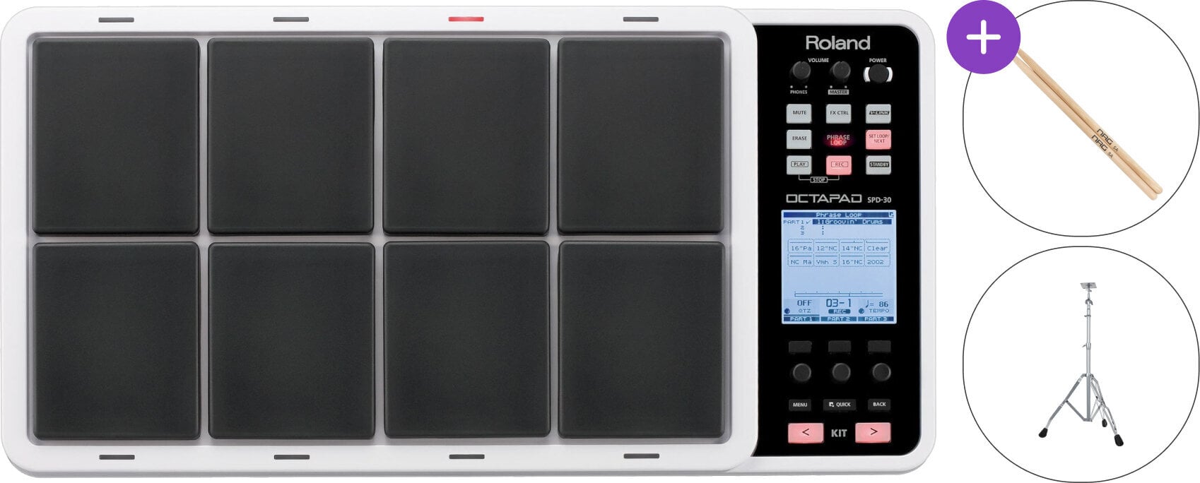 Sampling/Multipad Roland SPD-30 OCTAPAD Standard SET Sampling/Multipad
