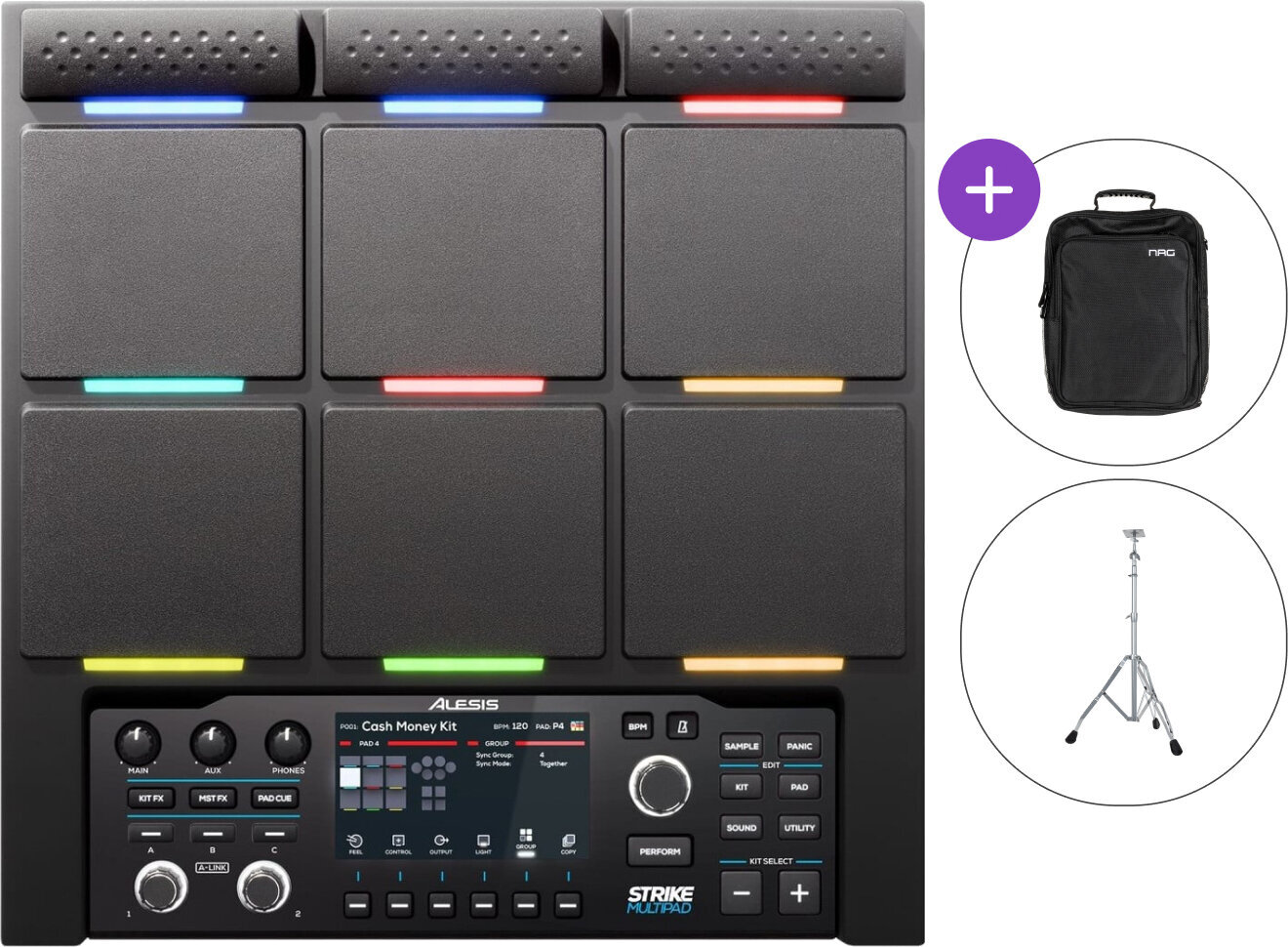 Sampling/Multipad Alesis Strike MultiPad Standard SET Sampling/Multipad