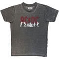 AC/DC Silhouettes Charcoal Grey XL T-Shirt